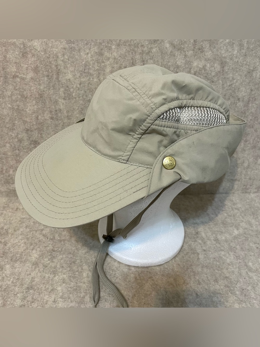 Vintage The Tilley Cap Endurable Sun UV Protect neck flap Extra Large